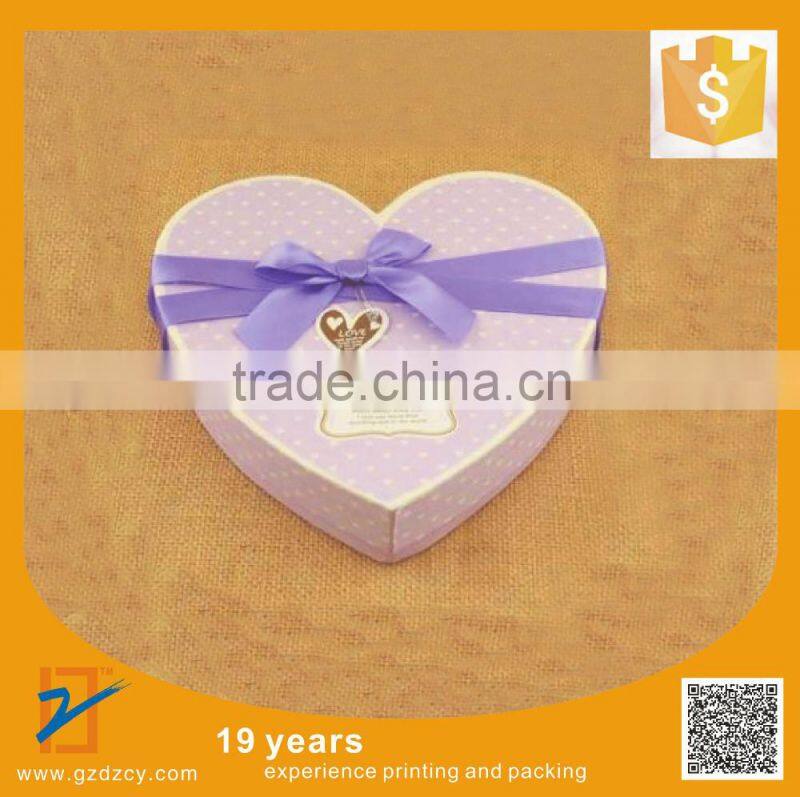 2015 the newest chocolate box, candy box ,Printing and packaging manufacturers directly supply