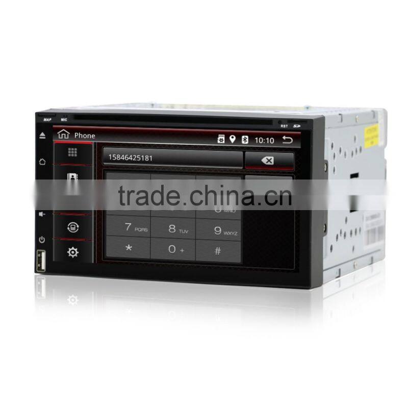 2016 universal and hot selling 2 din android gps