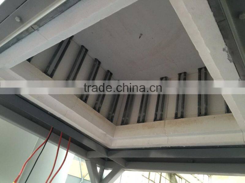 2016 new design CE-approved double trolly bottom lift industrial oven for massive production