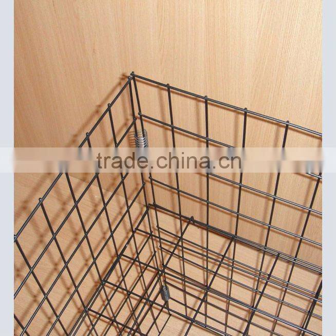 wire foldable promotion basket