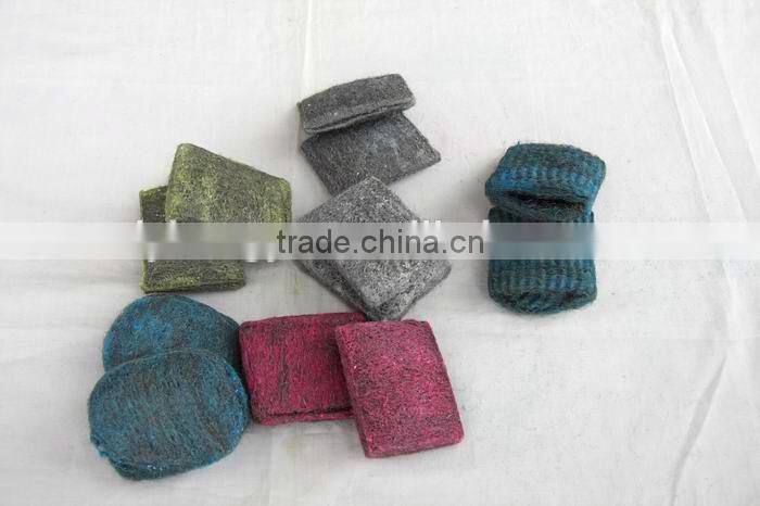 steel wool soap pad at different grade