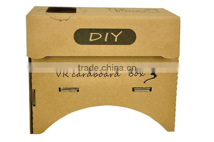 simple portable vr box 3d glasses for normal tv
