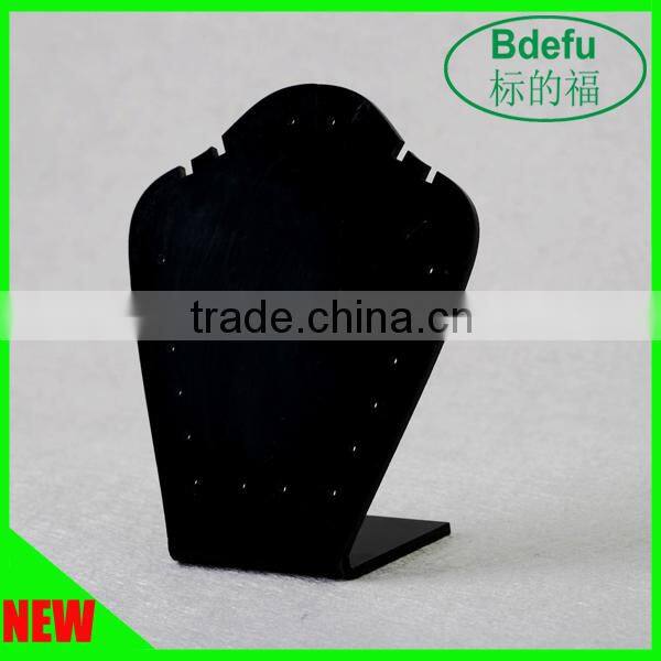 Black Velvet Combo Set Necklace Easel, Ring, Earring Jewelry Display