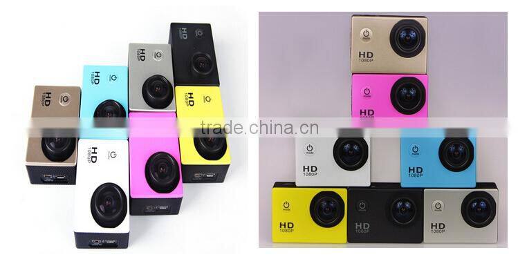 1.5 Inch LCD Screen 1080P Full HD 12M Pixel CMOS Sensor Waterproof Sports DV Camera