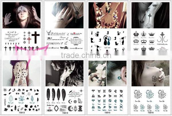 Easam moon temporary tattoo sticker/Waterproof body tattoo