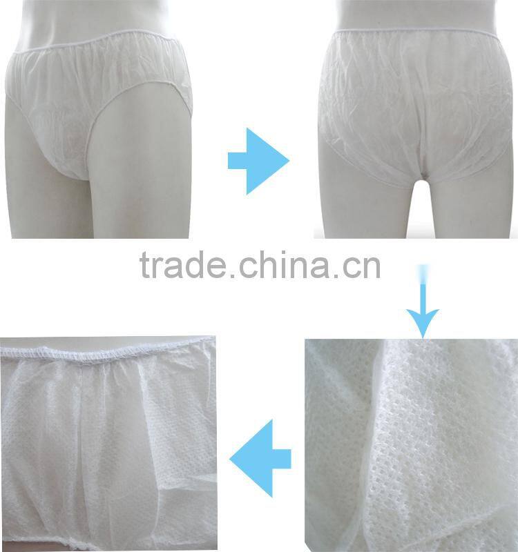 Sexy Man Briefs Disposable Non-woven Transparent Briefs For Men OEM Soft And Confortable Mens Underwear Briefs