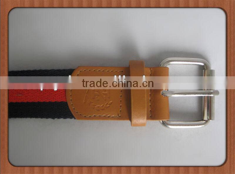 High Quality Printed mens belts canvas belt