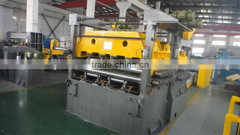 Slitting line for steel strip