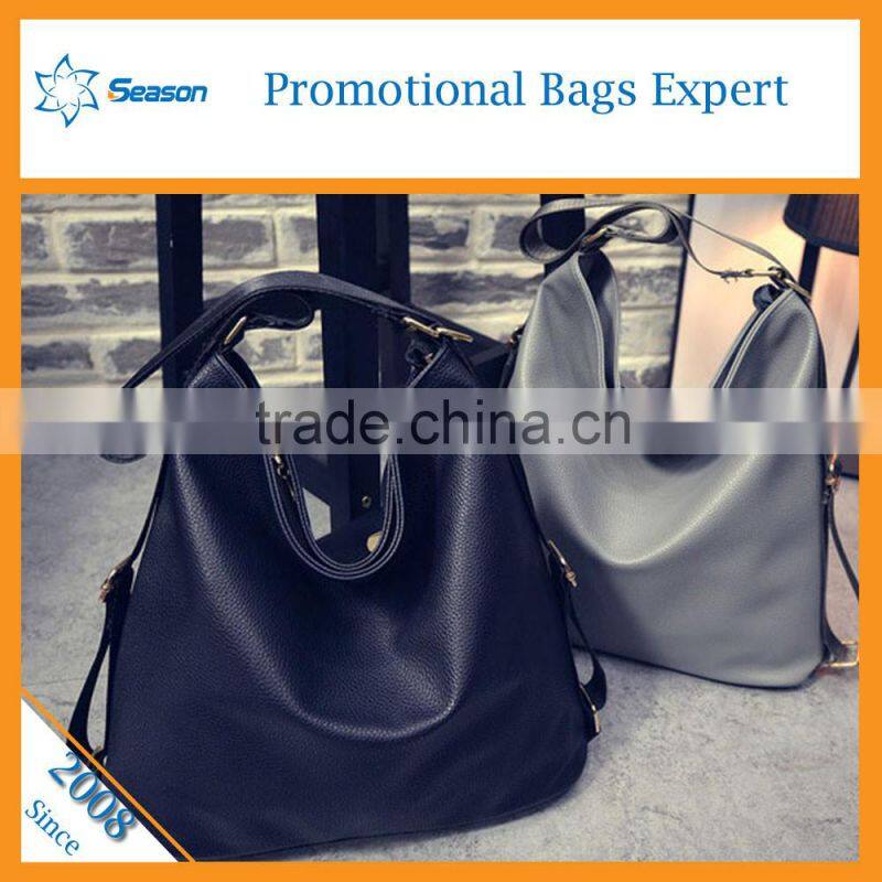 Hot sale Stock Handbags ladies 2016 Top Pretty Fashion PU lady tote bags