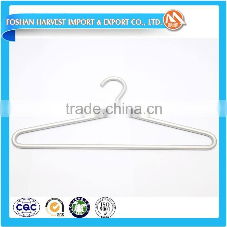 Factory direct sale customize different types adjustable non-slip space-saving aluminum clothes hanger