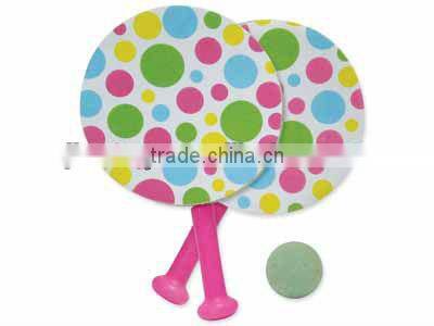 Sponge racket toy flying toy butterfly