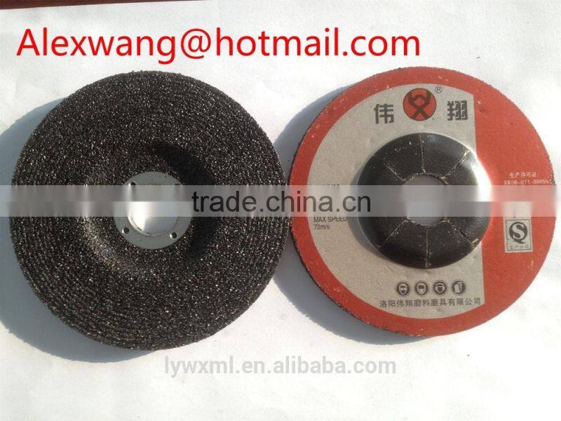 6'' resin bond grinding wheel/disc for stainless steel used