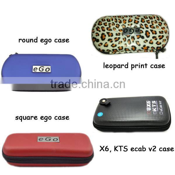Round ego carrying case with zipper