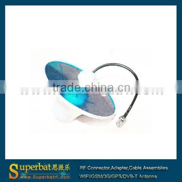 800-2500MHz GSM/GPRS/EDGE/UMTS/HSPA/CDMA/3G Ceiling Antenna 3dBi 2.4 ghz wifi grid antenna