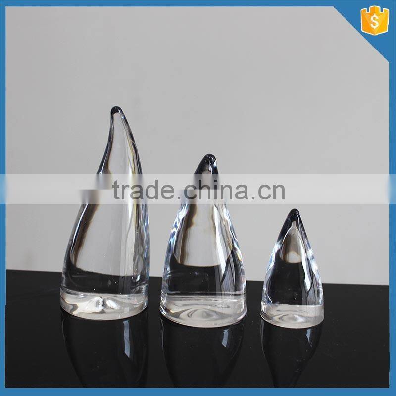 Hand pressed Rabbit Design Glass Christmas Ornaments For gift