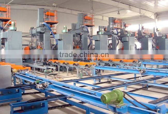 advanced and durable automatic shot blasting machine