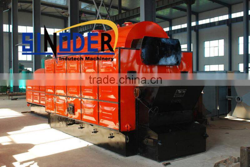 Supply WNS Series all wet 3 pass horizontal gas oil fired steam boiler -SINODER