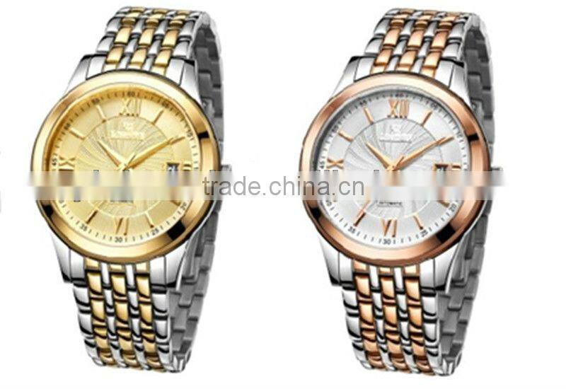 high grade all stainless steel for classic quartz watch