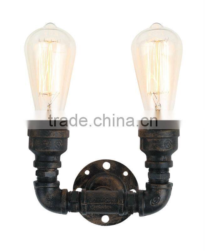 The August Black,Anti-Black Metal Iron Wall Light Lighting- Modern, Minimal, Middle Century