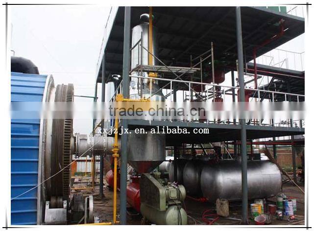 China JZ Machine recyling plastic to oil with high output