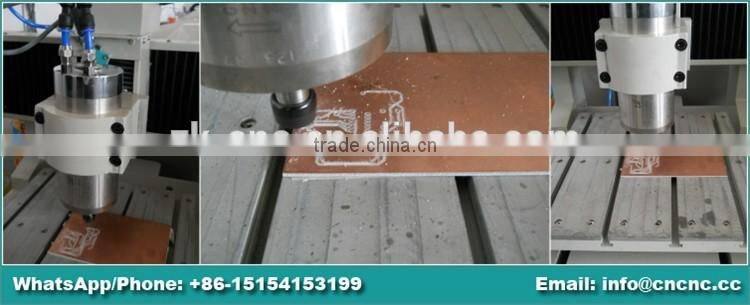 Small PCB CNC Router Milling Drilling Engraving Machine 400*400MM ZK-4040