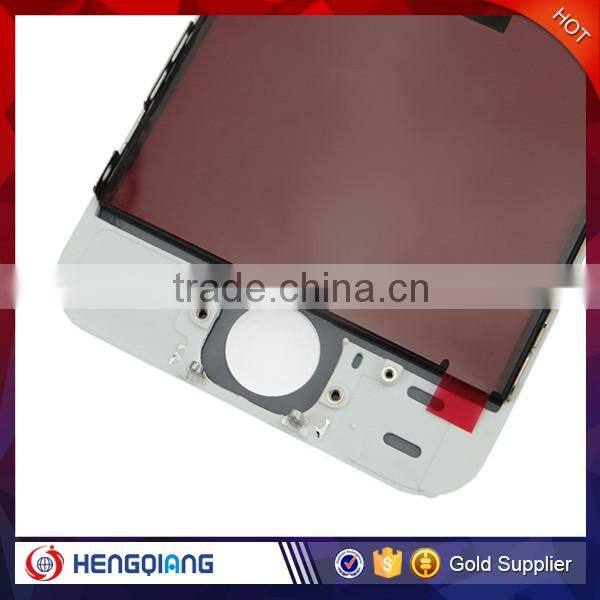 China factory price white LCD Display + Touch Screen Digitizer + Frame Assembly replacement for iPhone 5s