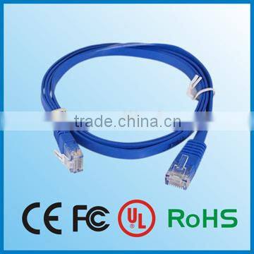 Fluke Test 4pr 24 /32AWG UTP Cat6 Flat Patch Cable