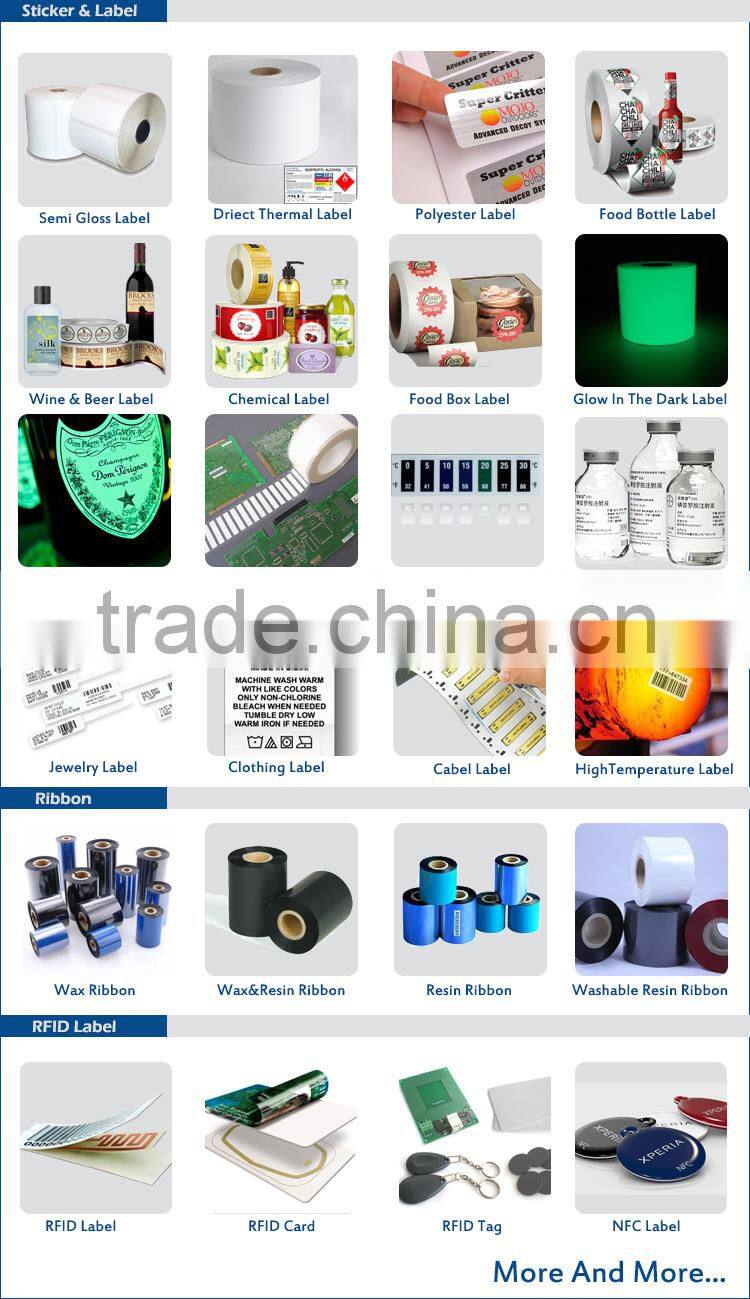 Adhesive sticker Wholesale self adhesive temperature change label