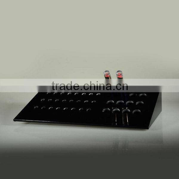 Durable Crazy Selling rotating acrylic lipstick display stand