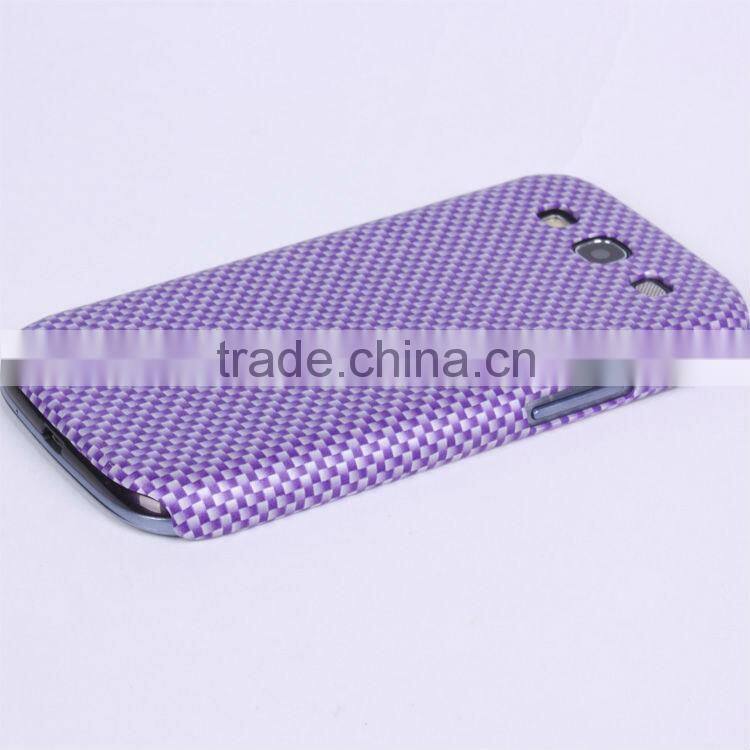 SX004-5 Carbon Fiber patterns Samsung i9300 cell phone case