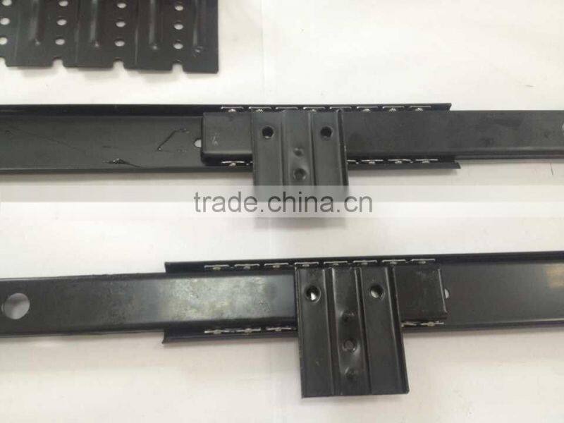 ZY:35MM (1.0 x 1.0 ) 2-Fold Keyboard Steel Ball Slide