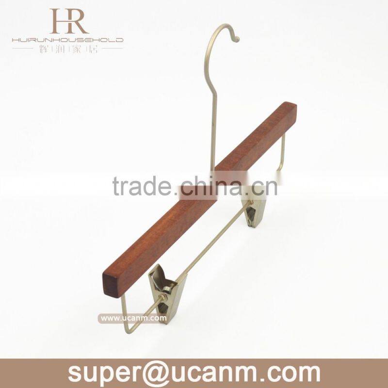 HRW-GT315GV Antique lotus wooden pants hanger