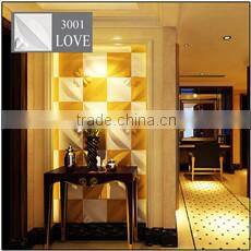 2014 waterproof wallpaper for bathroom decorative 3d wall panels cheap wallpaper