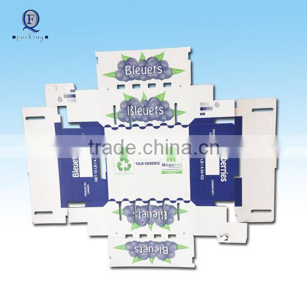 Cheap price fruit packing carton for fresh pineapple