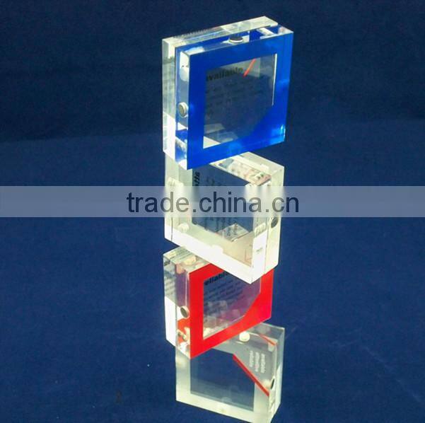 Manufacture clear acrylic block with cheap price