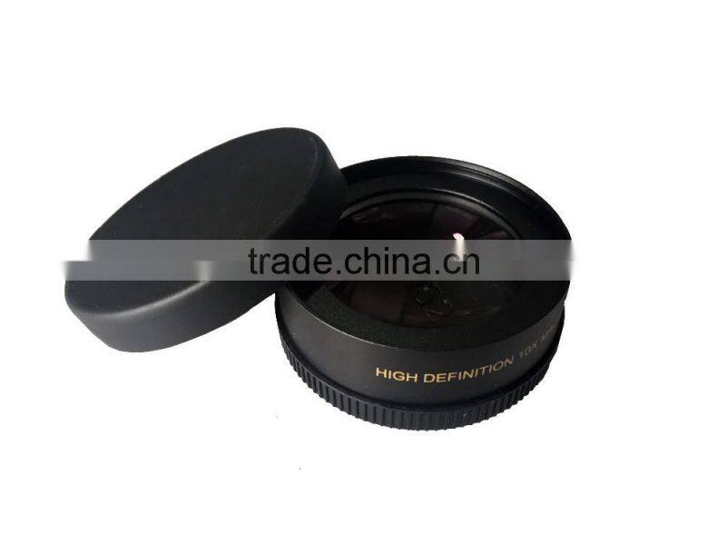 10X Professional Aluminum Alloy Camera Lens With Video Camera
