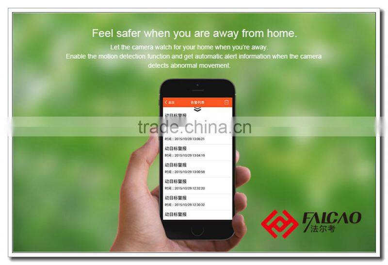 1.0 MP Night Vision Baby Monitor Support two-way Voice Mini WiFi IP Camera