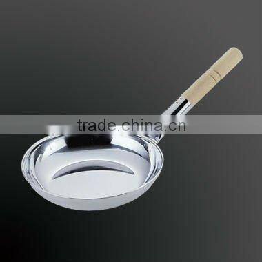 OYAKO Saute Pan with Wood Horizontal handle for DONBURI Rice Bowl