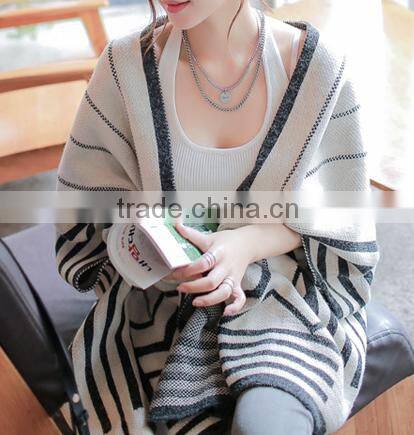 knitted poncho, knitted sweater
