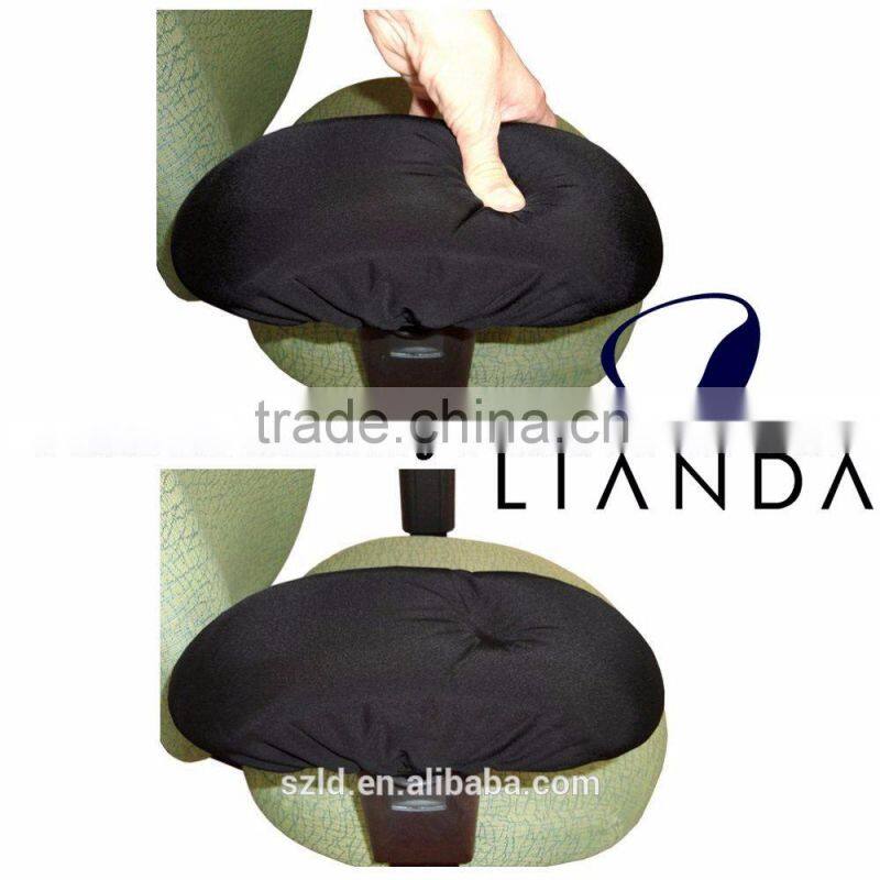 Office Chair Arm Cover Memory Foam & Quality Fabric Removable Cover, Universal Velcro Strap, Comfortable Elbow Support For Chair