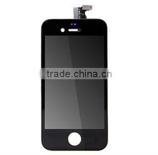 Black LCD Touch Screen Digitizer Glass Assembly Replacement +Frame For iPhon 4S