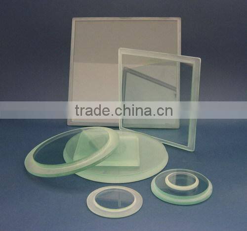 Tempered display vision step glass