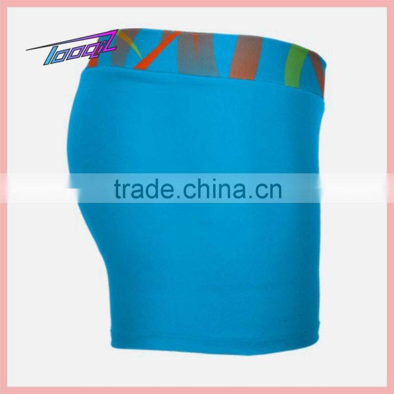 Cheerleading shorts sublimation low MOQ in China