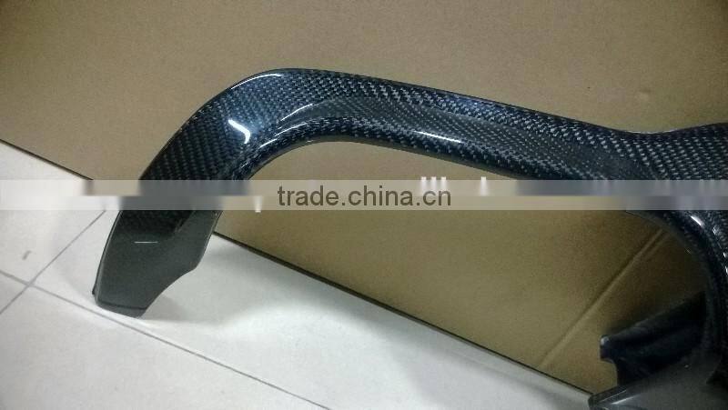 High quality Carbon fiber w204 V design diffuser rear lip for MB C-CLASS w204 c63 and AMG sport 2012~