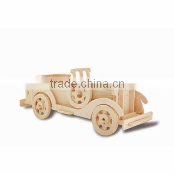 Educational Mosaic Puzzle With Child Wood Packard Twelve