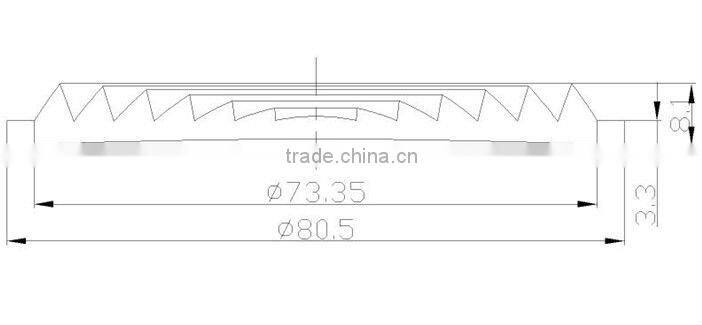led Fresnel lens for projector