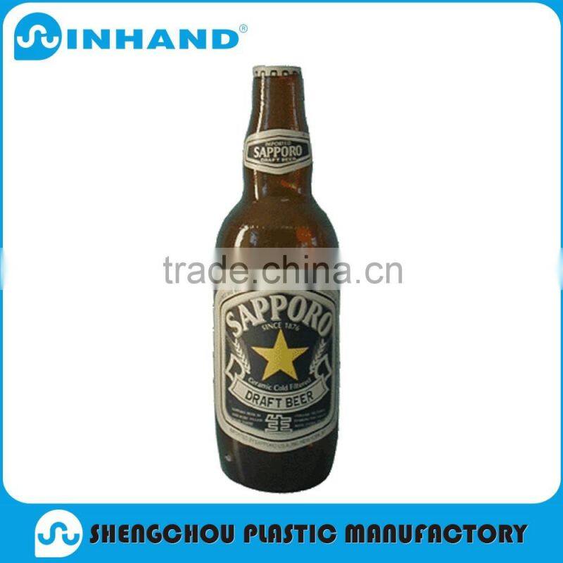 hot sale customized giant pvc inflatable champagne bottle