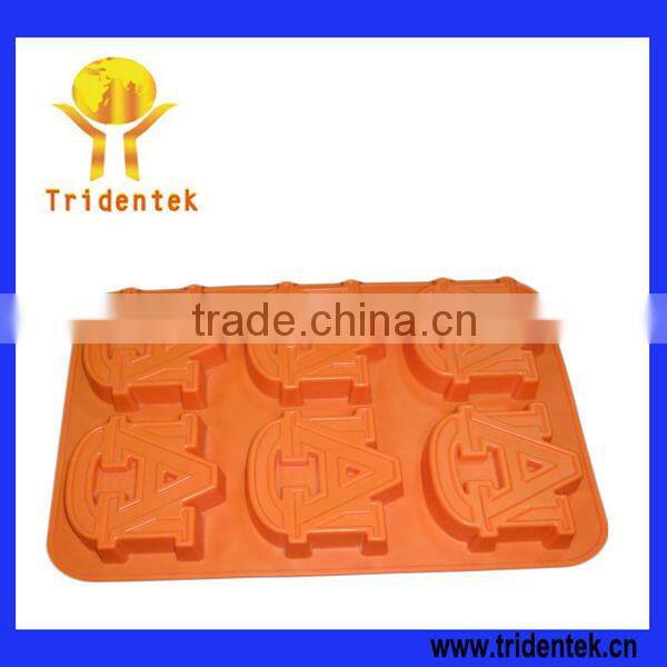 Promotion alphabet silicone mould