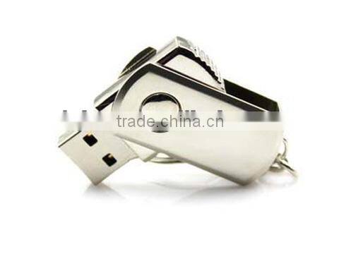 Ultra light metal swivel USB flash drive, pen drive USB, usb stick, can custom logo