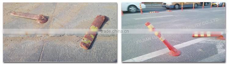 Unbreakable safe hit delineator post reflectors with super bright reflective